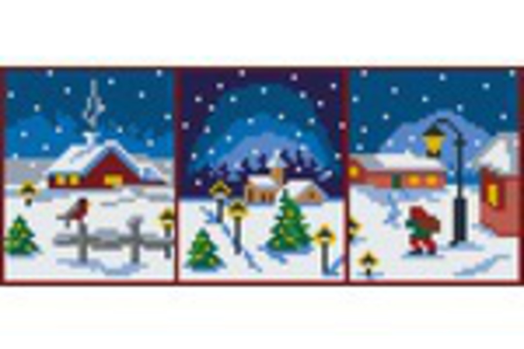 Christmas Series Three [3] Baseplate PixelHobby Mini-mosaic Art Kit image 0